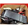 Image 2 : Electronics Lot w/ Portable GPX TV, Keyboard, & More
