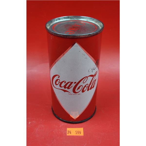 Rare 1950s Coca-Cola Diamond Face Flat Top Can