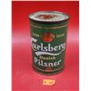 Image 1 : Rare 1950s Flat Top Carlsberg Danish Pilsner Beer Can (BOAC Airline Can)