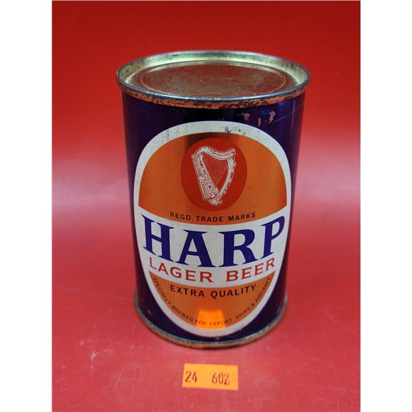 1950s Flat Top Harp Lager Beer Can