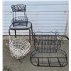 Image 1 : Lot of Assorted Planters & Outdoor Table