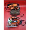 Image 1 : Black & Decker Lot w/ Belt Sander & Jigsaw