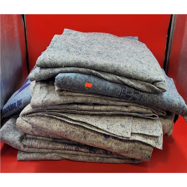 Lot of Assorted Moving Blankets