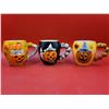 Image 2 : Halloween Lot w/ 2 Skull Throw Pillows, Eyeball Doorbell, & 3 Assorted Mugs