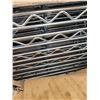 Image 2 : Lot of Metal Wire Shelving Units