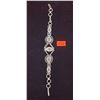 Image 1 : VTG Filigree & Black Alaska Bracelet