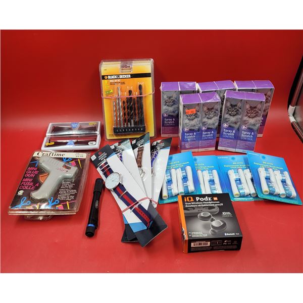 Black & Decker Drill Bits, Watches, Toothbrush Heads, Craft Time Glue Gun & More
