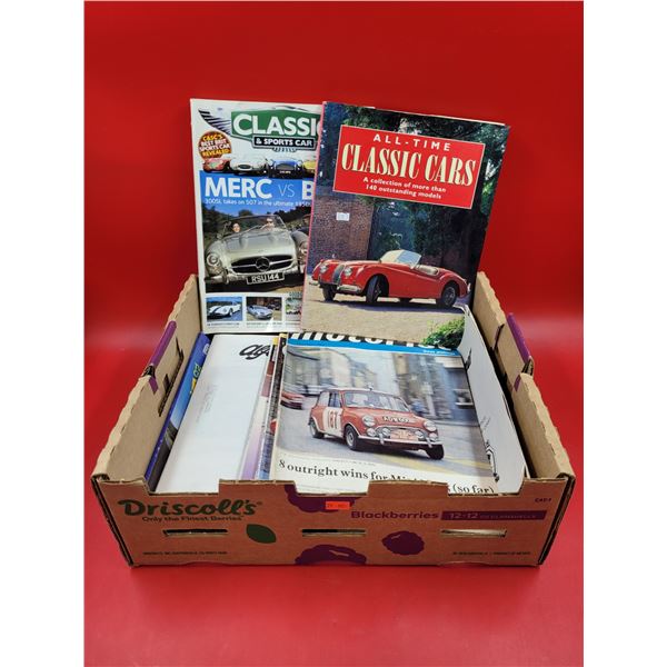 Lot Of VTG Old Car Magazines & Classic Auto Books