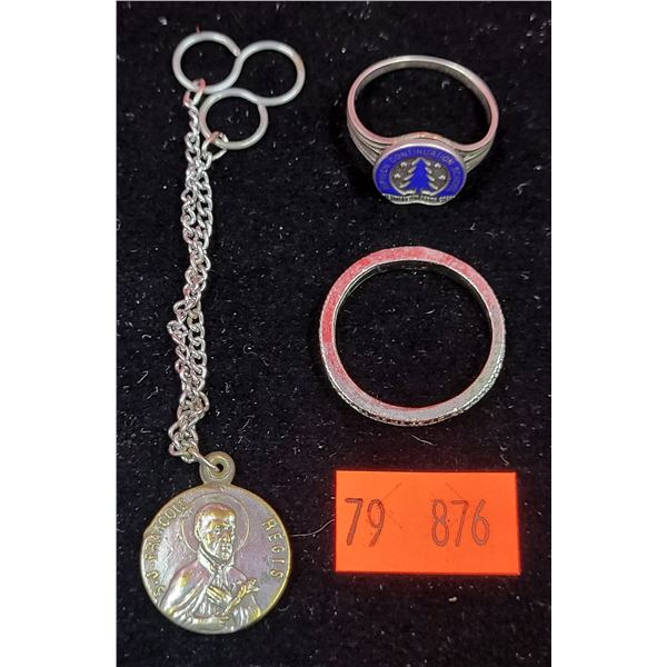3 Pc Jewelry Lot