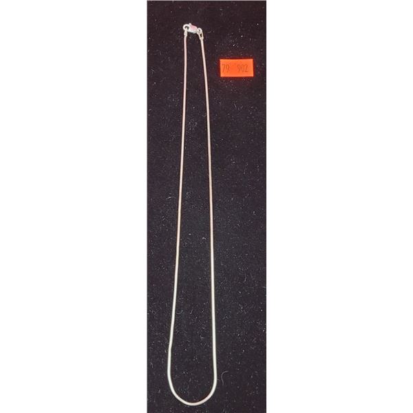 Sterling Snake Coil Necklace