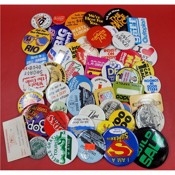 50+ VTG Pins/Badges