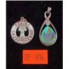 Image 1 : Sterling Abalone Pendant & Regina Sterling Charm