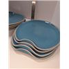 Image 1 : Nugu set of four each bent edge plates med/lg #6