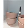 Image 2 : Nugu set of four coupe large bowls #49 pink
