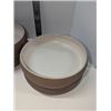 Image 2 : Nugu set of four large curve edge bowls  sand