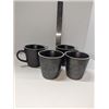 Image 1 : Nugu set of four mugs #20 black