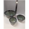 Image 1 : Nugu set of three nesting bowls #9