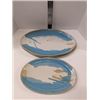 Image 1 : Nugu set of four each med/lg oval platters #25