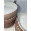 Image 2 : Nugu set of four each med/large curve edge bowls # sand