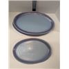 Image 1 : Nugu set of four each oval platters sm/lg #8