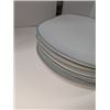 Image 2 : Nugu set of six polygon large plates #10