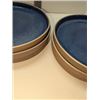 Image 2 : Nugu set of six straight edge salad plates #14