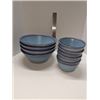 Image 1 : Nugu set of four each tapered edge bowls sm/lg #8