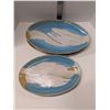 Image 1 : Nugu set of four each sm/lg oval platters #25