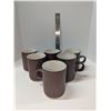 Image 2 : Nugu set of six mugs #12 brick