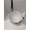 Image 2 : Nugu set of four coupe large bowls #2 white