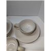 Image 2 : Nugu set of six cappuccino mugs and saucers #48