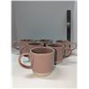 Image 1 : Nugu set of six mugs # pink