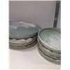 Image 2 : Nugu set of four each organic edge plates salad/side #13