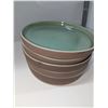 Image 2 : Nugu set of six straight edge salad plates #15