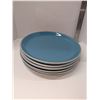 Image 1 : Nugu set of six round dinner plates #4