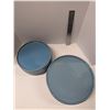 Image 1 : Nugu set of six each short edge salad/dinner plates #21
