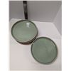 Image 1 : Nugu set of six straight edge salad plates #15