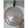 Image 3 : Nugu set of six each short edge salad/dinner plates #23 pink