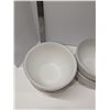 Image 2 : Nugu set of four coupe large bowls #2 white