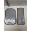 Image 1 : Nugu set of two each rectangular platters sm/med #3