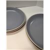 Image 2 : Nugu set of four round pasta or salad plates #