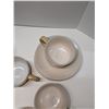 Image 2 : Nugu set of six cappuccino mugs and saucers #48