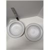 Image 1 : Nugu set of four flange style pasta bowls #10