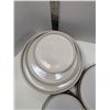 Image 2 : Nugu set of six each straight edge side/salad/dinner plates #11 black