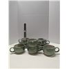 Image 1 : Nugu set of six cappuccino mugs and saucers #13