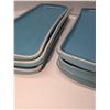 Image 2 : Nugu set of six small rectangular platters #4
