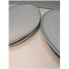 Image 2 : Nugu set of four large oval platters #10
