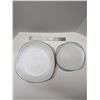 Image 1 : Nugu set of four each polygon salad/dinner plates #10