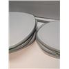 Image 2 : Nugu set of four each polygon salad/dinner plates #10