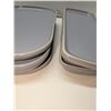 Image 2 : Nugu set of four each rectangular platters sm/med #3